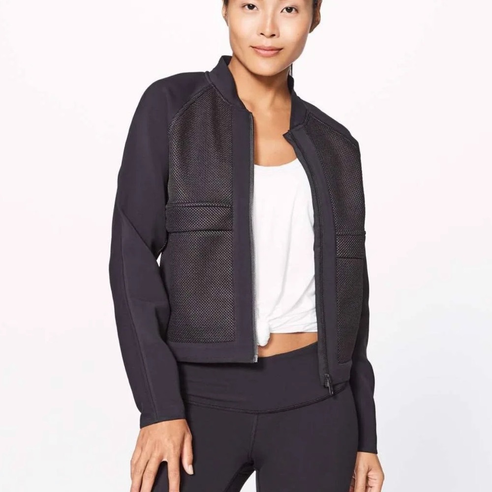 Lululemon The Spaces In Between Bomber - Black - 4